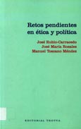 Imagen de portada del libro Retos pendientes en ética y política
