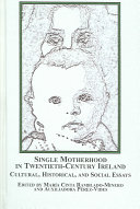 Imagen de portada del libro Single motherhood in twentieth-century Ireland