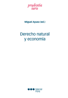 Imagen de portada del libro Derecho natural y economía