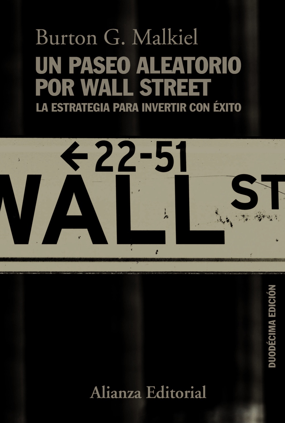 Imagen de portada del libro Un paseo aleatorio por Wall Street