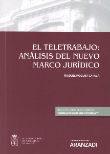 Imagen de portada del libro El teletrabajo :