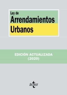 Imagen de portada del libro Ley de arrendamientos urbanos