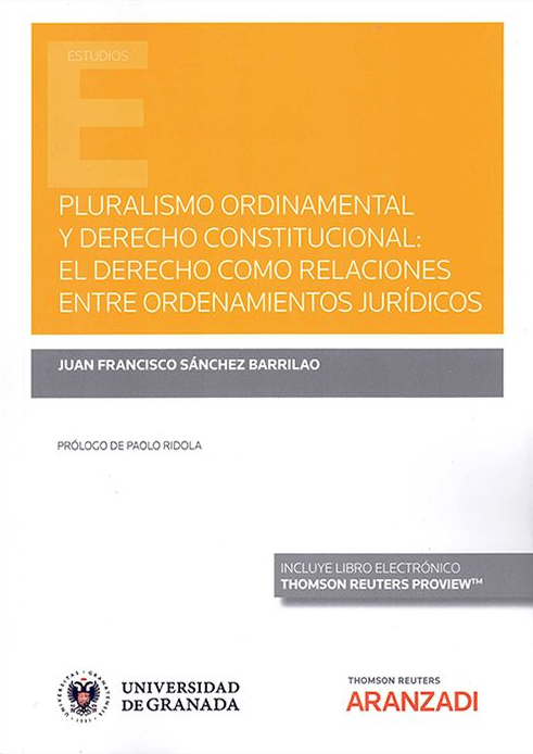 Imagen de portada del libro Pluralismo ordinamental y derecho constitucional