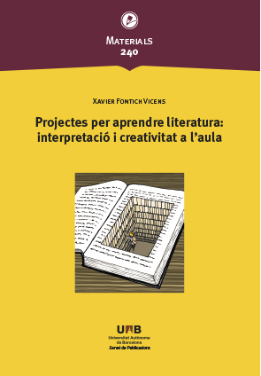 Imagen de portada del libro Projectes per aprendre literatura