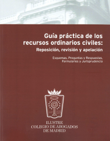 Imagen de portada del libro Guía práctica de los recursos ordinarios civiles:
