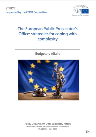 Imagen de portada del libro The European Public Prosecutor’s Office