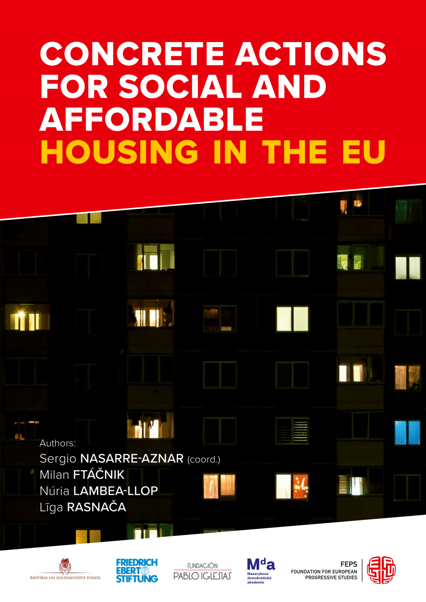 Imagen de portada del libro Concrete actions for social and affordable housing in the EU