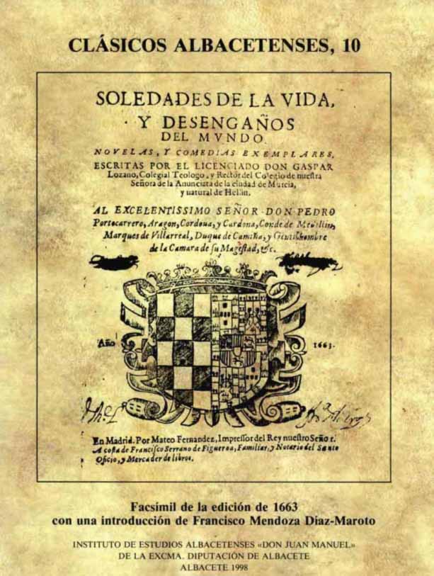 Imagen de portada del libro Soledades de la vida y desengaños del mundo