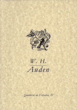 Imagen de portada del libro Auden