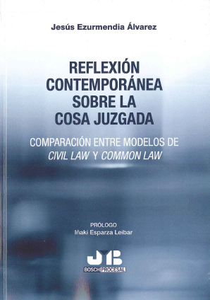 Imagen de portada del libro Reflexión contemporánea sobre la cosa juzgada