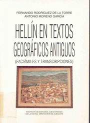 Imagen de portada del libro Hellín en textos geográficos antiguos