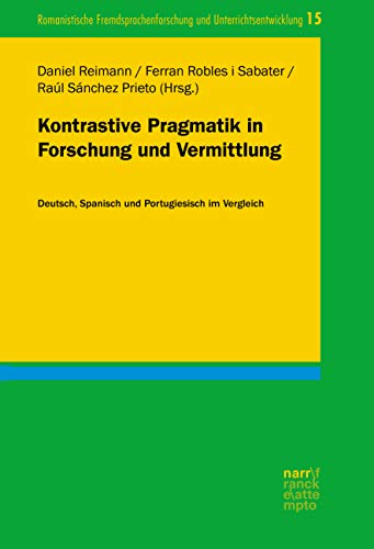 Imagen de portada del libro Kontrastive Pragmatik in Forschung und Vermittlung