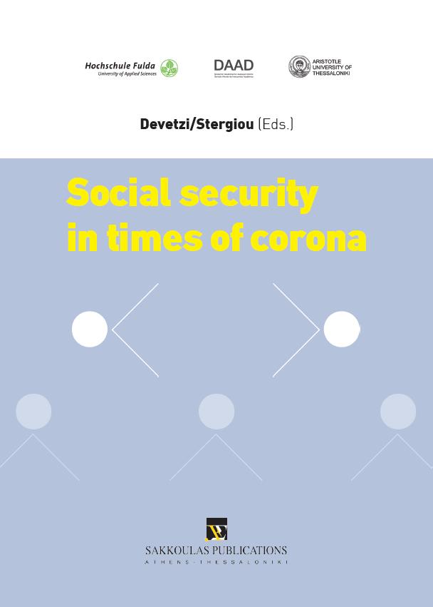 Imagen de portada del libro Social security in times of corona