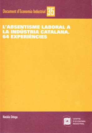 Imagen de portada del libro L'absentisme laboral a la indústria catalana