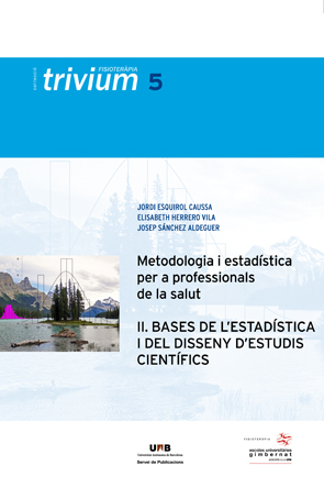 Imagen de portada del libro Metodologia i estadística per a professionals de la salut (II)