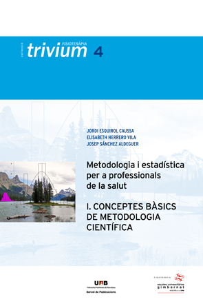 Imagen de portada del libro Metodologia i estadística per a professionals de la salut