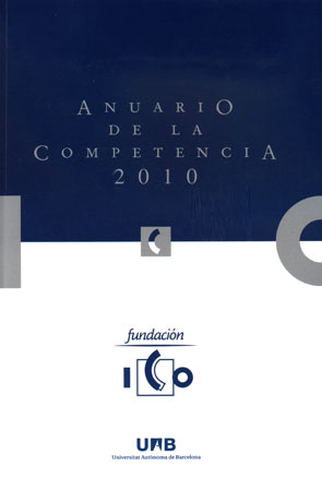 Imagen de portada del libro Anuario de la Competencia 2010