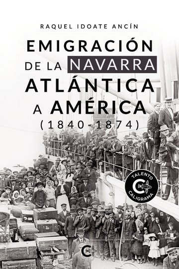 Imagen de portada del libro Emigración de la Navarra atlántica a América (1840-1874)