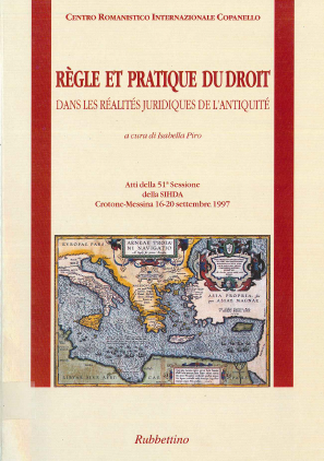 Imagen de portada del libro Règle et pratique du droit