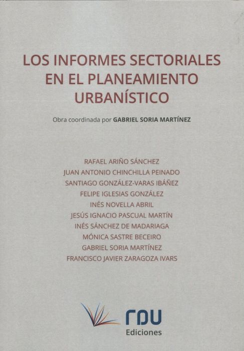 Imagen de portada del libro Los informes sectoriales en el planeamiento urbanístico