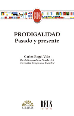 Imagen de portada del libro Prodigalidad