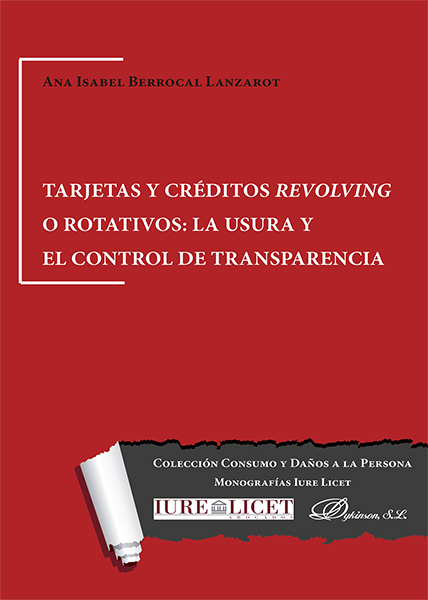 Imagen de portada del libro Tarjetas y créditos revolving o rotativos