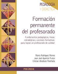 Imagen de portada del libro Formación permanente del profesorado