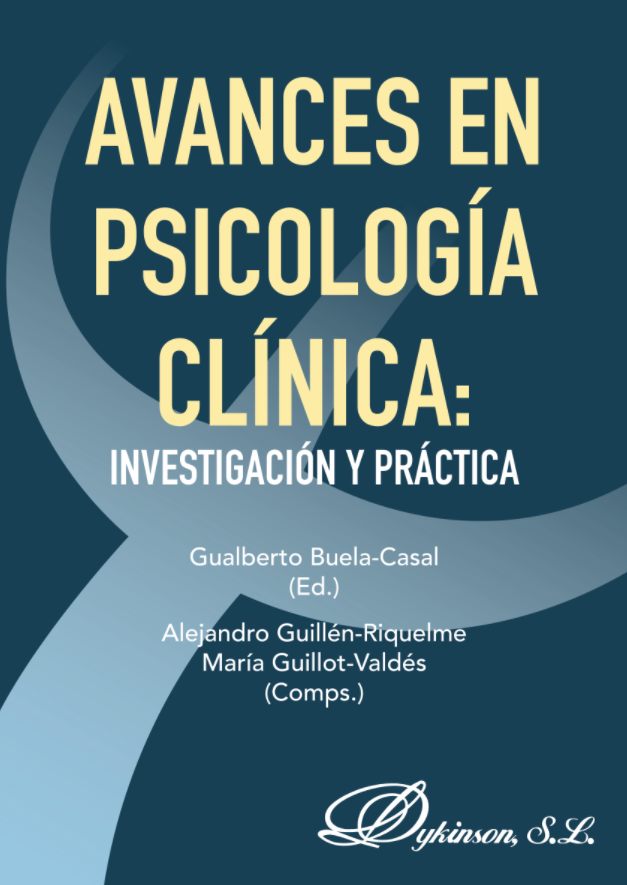 Imagen de portada del libro Avances en psicología clínica
