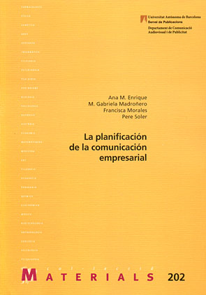 Imagen de portada del libro La planificación de la comunicación empresarial