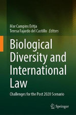 Imagen de portada del libro Biological Diversity and International Law