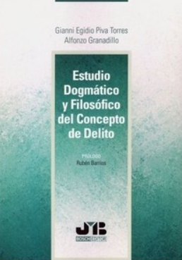 Imagen de portada del libro Estudio dogmático y filosófico del concepto de delito