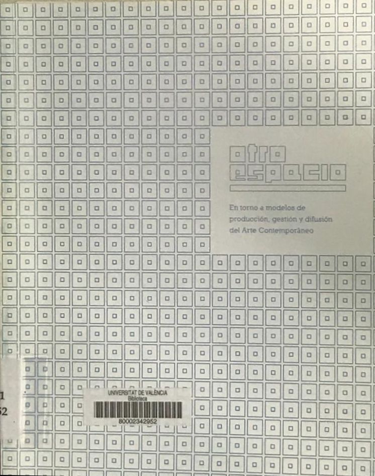 Imagen de portada del libro En torno a modelos de producción, gestión y difusión del arte contemporáneo