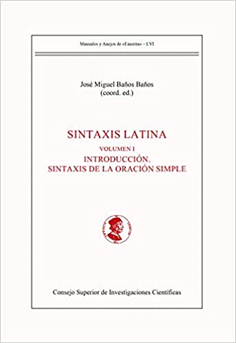 Imagen de portada del libro Sintaxis latina