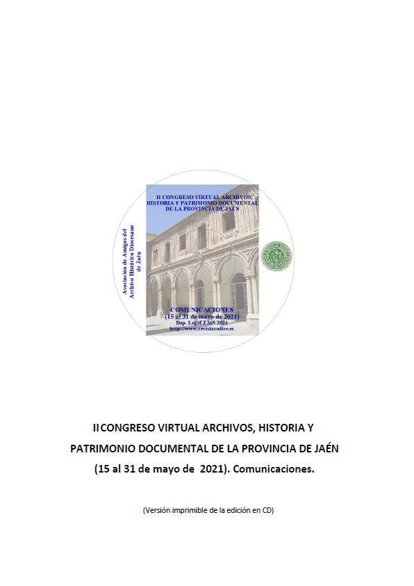 Imagen de portada del libro II Congreso virtual Archivos, Historia y Patrimonio Documental (15 al 31 de octubre de 2021)