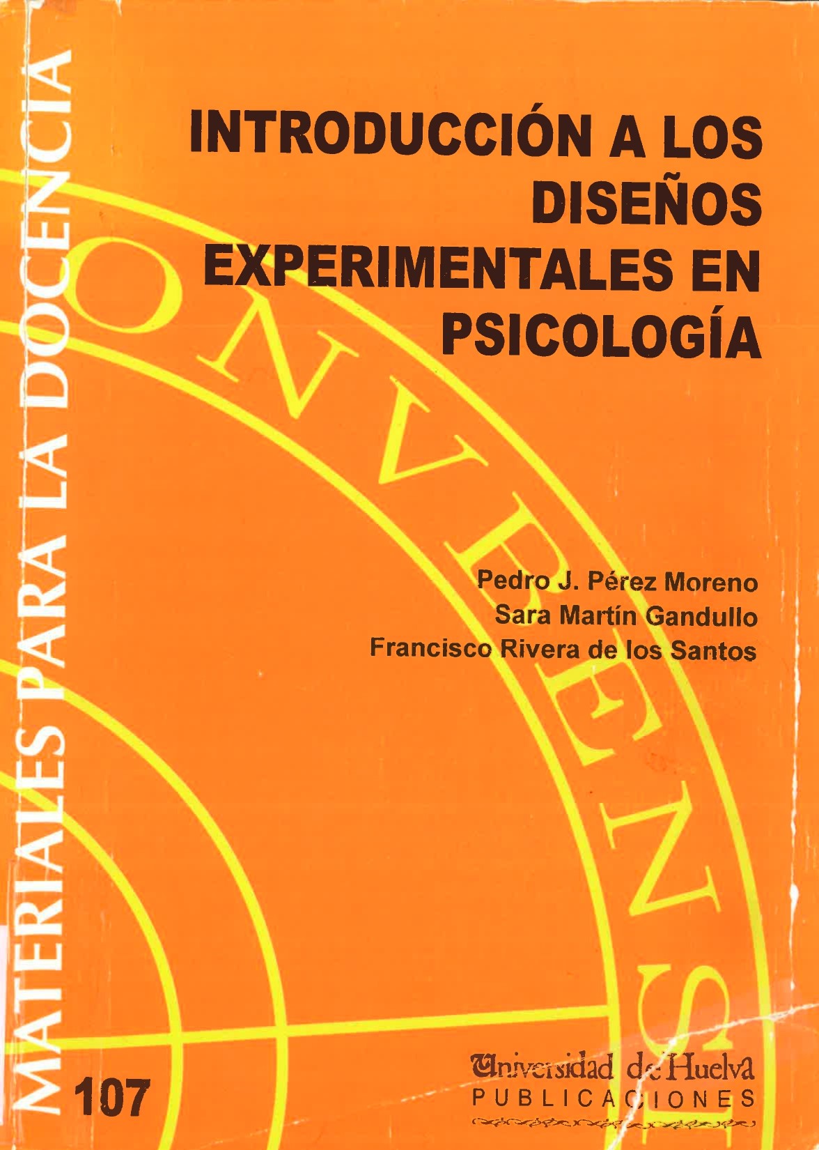 Imagen de portada del libro Introducción a los diseños experimentales en psicología