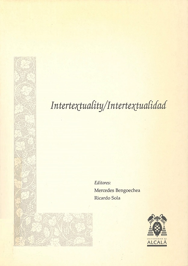 Imagen de portada del libro Intertextuality = Intertextualidad