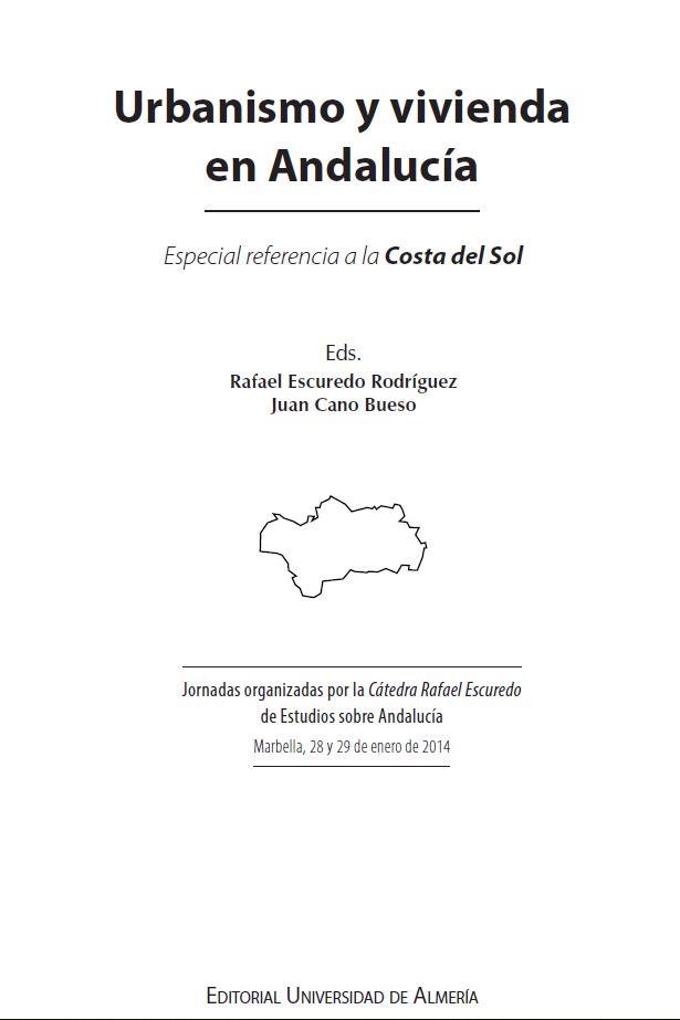 Imagen de portada del libro Urbanismo y vivienda en Andalucía