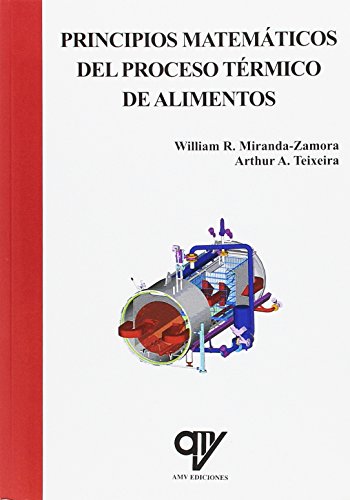 Imagen de portada del libro Principios matemáticos del proceso térmico de alimentos