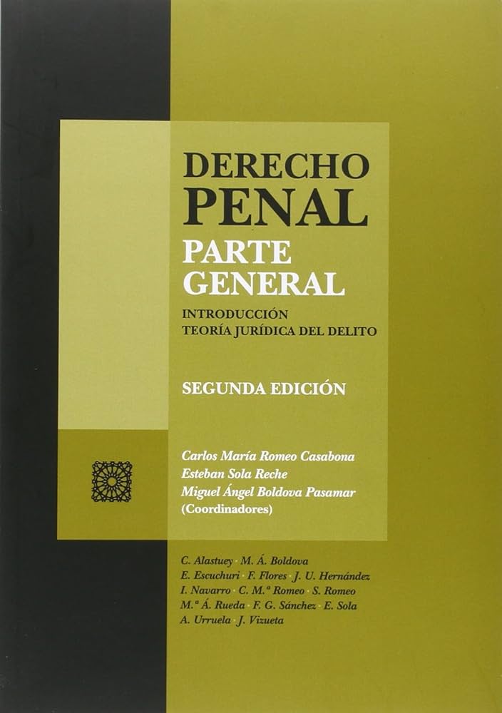 Imagen de portada del libro Derecho penal parte general