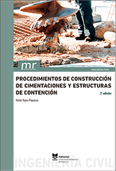 Imagen de portada del libro Procedimientos de construcción de cimentaciones y estructuras de contención