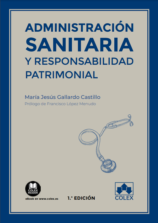 Imagen de portada del libro Administración sanitaria y responsabilidad patrimonial