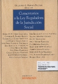 Imagen de portada del libro Comentarios a la ley reguladora de la jurisdicción social