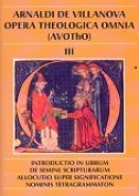 Imagen de portada del libro Introductio in librum (Ioachim), "De semine scripturarum"