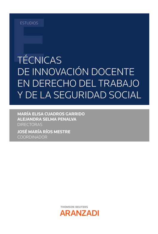 Imagen de portada del libro Técnicas de innovación docente en Derecho del Trabajo y de la Seguridad Social