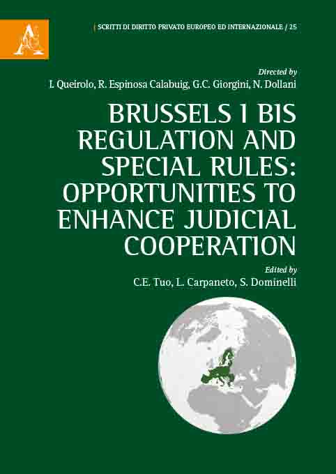Imagen de portada del libro Brussels I bis Regulation and Special Rules