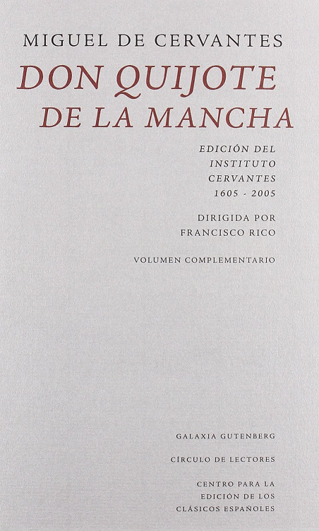 Imagen de portada del libro Don Quijote de la Mancha