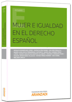 Imagen de portada del libro Mujer e igualdad en el derecho español