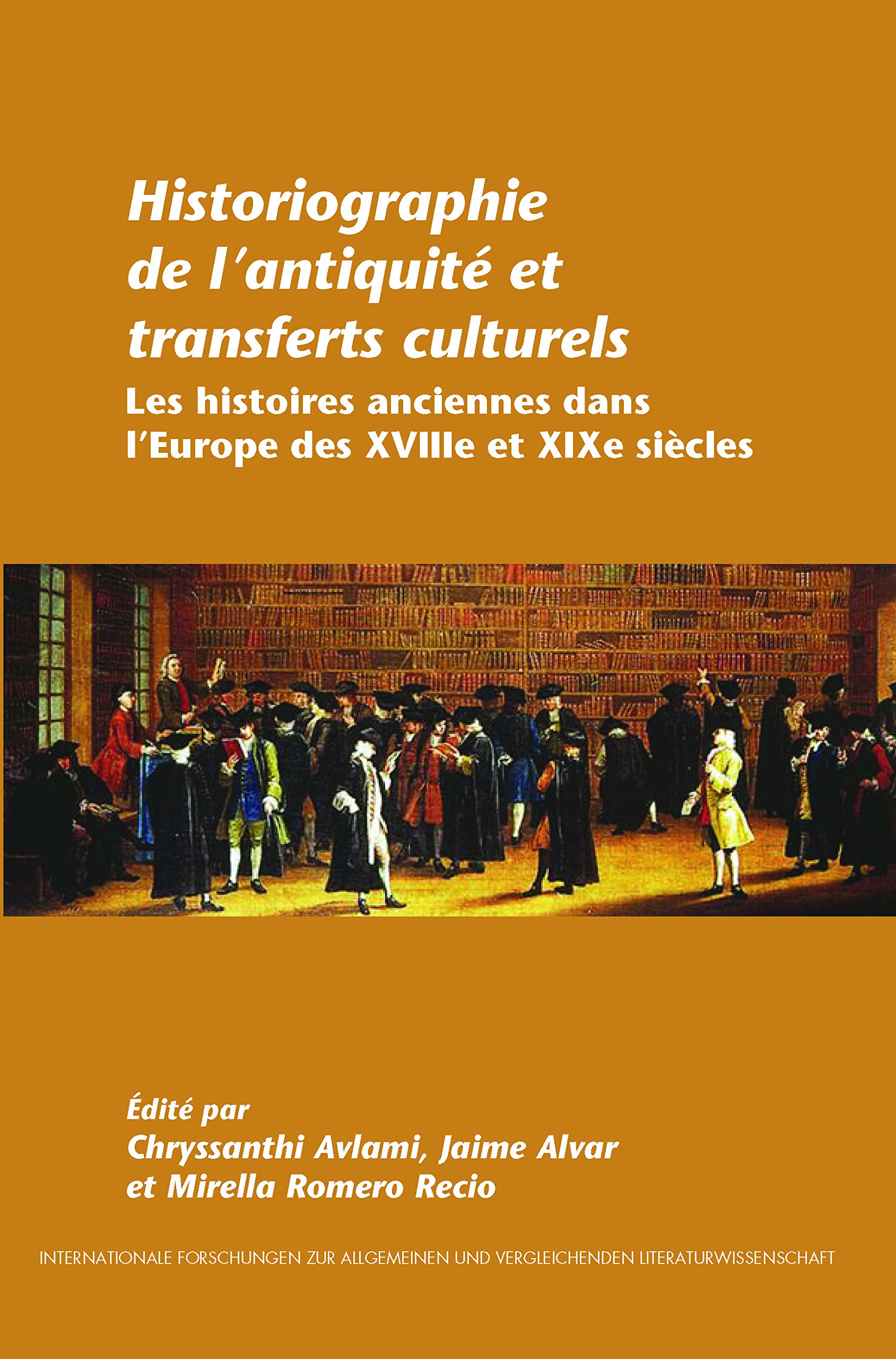 Imagen de portada del libro Historiographie de l'antiquité et transferts culturels