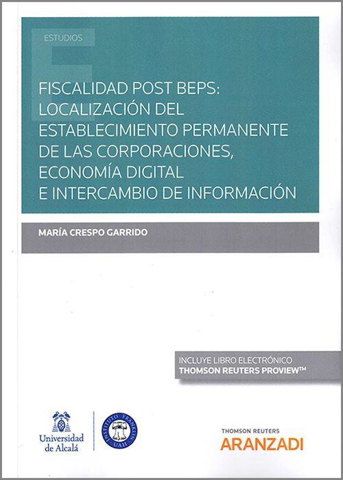 Imagen de portada del libro Fiscalidad post BEPS