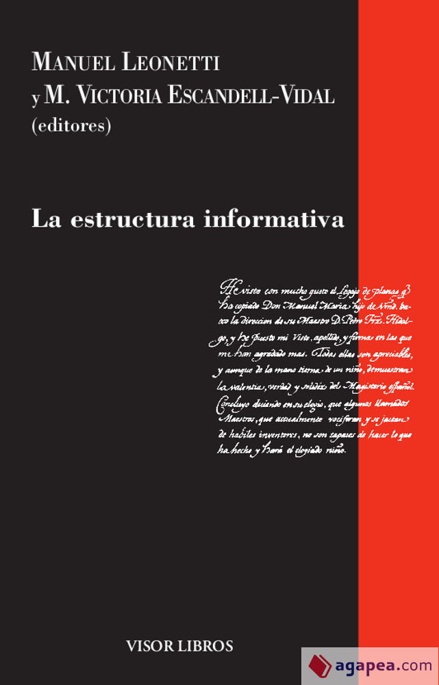 Imagen de portada del libro La estructura informativa